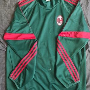 Green and Red Men's Shirt